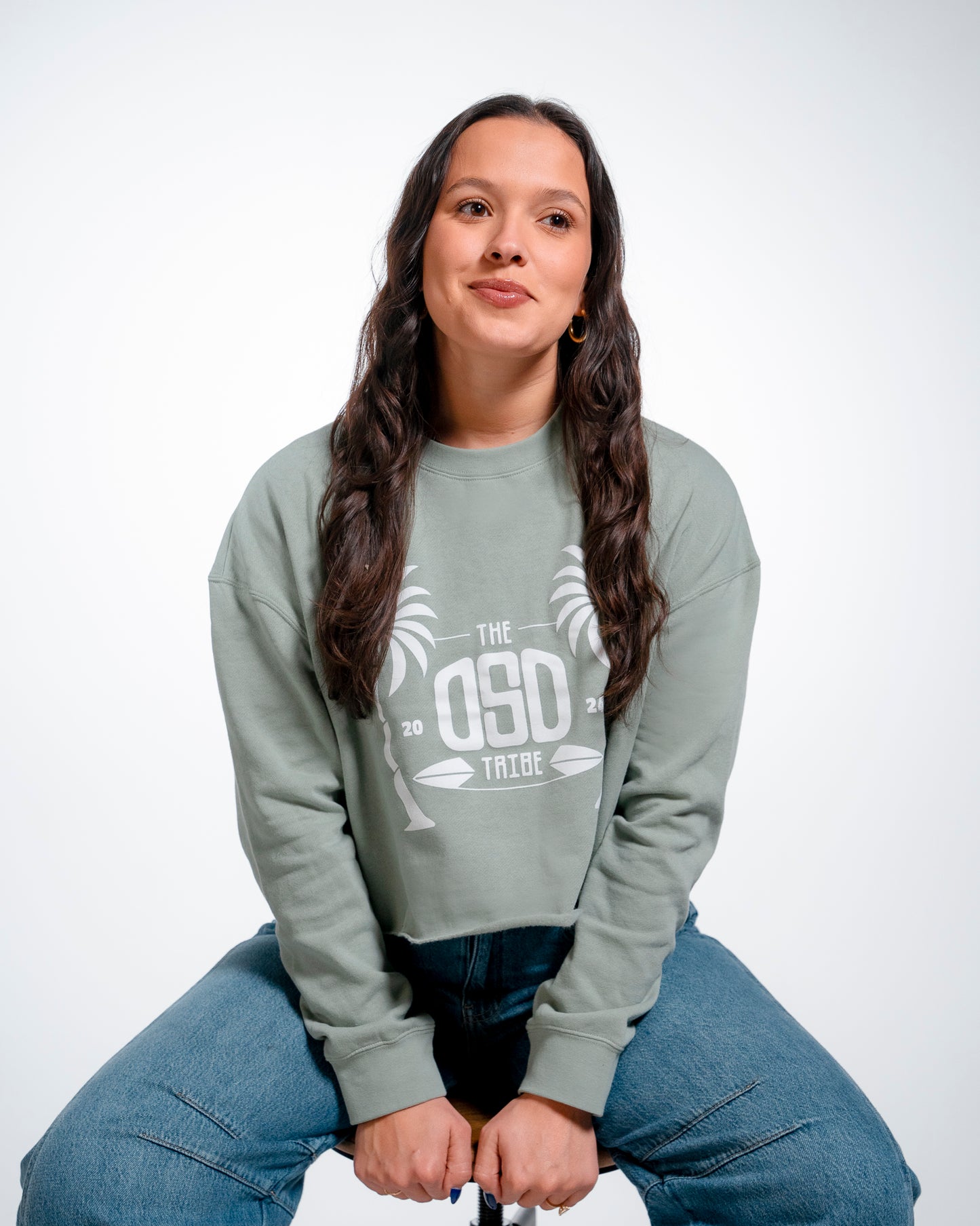 OSO Palm Cropped Crew