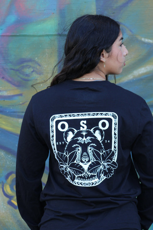 Tribal Bear Long Sleeve